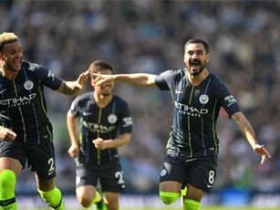 Brighton 1-4 Man City: Thầy trò Guardiola vô địch Premier League
