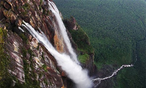 CLIP: Thác cao nhất thế giới, nước rơi chưa chạm đất đã bốc hơi gần hết