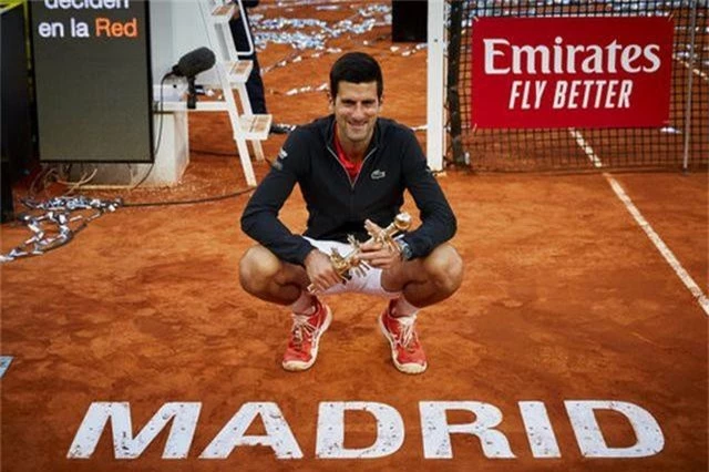 Novak Djokovic lần thứ ba vô địch Madrid Open - 1