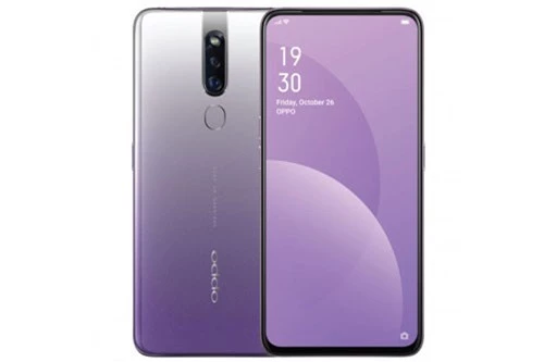 Oppo F11 Pro màu xám tinh vân.