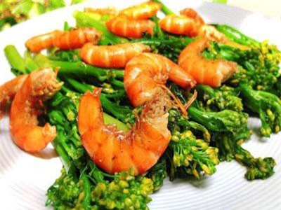 Cách làm món bông cải xào tôm giảm cân hiệu quả