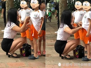Cô giáo Việt gây sốt trên báo Trung chỉ nhờ một hành động nhỏ rất đáng yêu mà thời đi học ai cũng từng được như thế