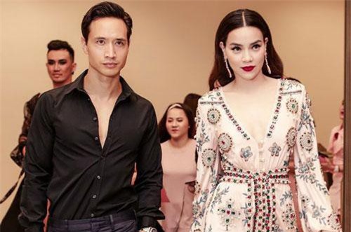 Hà Hồ phản ứng khi Kim Lý bị anti fan chê "rảnh quá suốt ngày bám chân bạn gái"