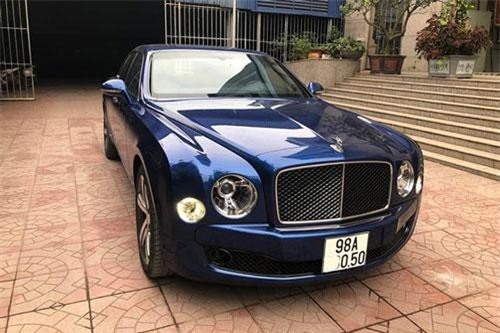 Soi Bentley Mulsanne Speed hơn 16 tỷ tại Bắc Giang