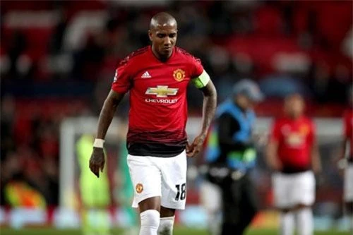 Hậu vệ trái: Ashley Young (M.U).