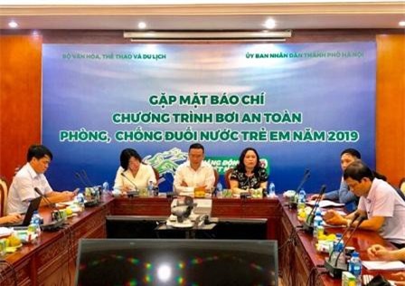 Phát động toàn dân tập luyện môn bơi, phòng chống đuối nước 2019