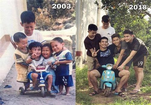 Bức ảnh 15 năm tình anh em của hội bạn Sóc Trăng khiến dân mạng xúc động