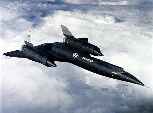 Máy bay trinh sát siêu thanh SR-71 Blackbird của Không lực Hoa Kỳ