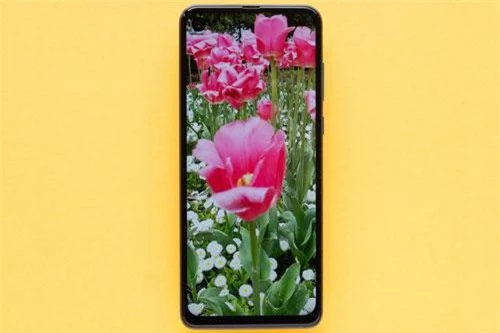 One Vision dùng tấm nền màn hình IPS kích thước 6,3 inch, độ phân giải Full HD Plus (2.520x1.080 pixel) với mật độ điểm ảnh 432 ppi. Màn hình này được chia theo tỷ lệ 21:9, thiết kế dạng đục lỗ để chứa camera selfie. 