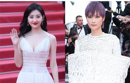 "Đệ nhất mỹ nữ Bắc Kinh" Cảnh Điềm bị chê quê mùa dù khoe ngực, Lý Vũ Xuân phá cách lại gây ấn tượng mạnh tại Cannes 2019