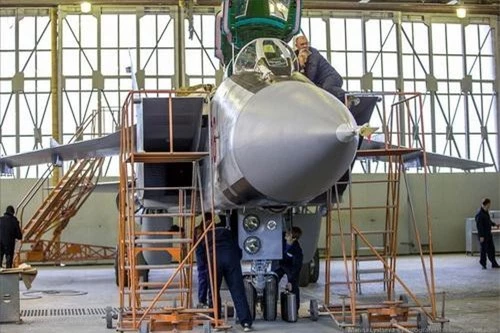 Một chiếc MiG-31 sau khi hoàn thành quá trình hiện đại hóa