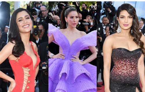 Thảm đỏ Cannes 2019 ngày thứ 3: “Đội quân” mỹ nhân Thái Lan chiếm spotlight, Hoa hậu thế giới xuất hiện với thân hình mũm mĩm