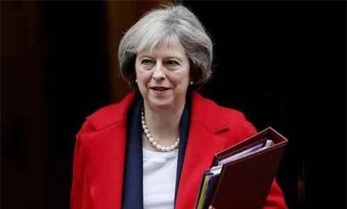 Thủ tướng Anh Theresa May. (Ảnh: AP)