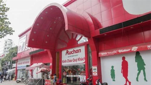 Auchan rút lui khỏi Việt Nam.