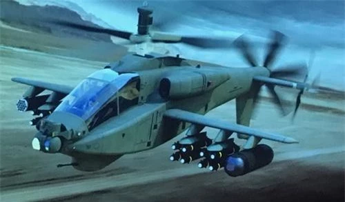 Đồ họa phiên bản siêu tốc của trực thăng tấn công AH-64 Apache