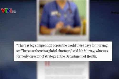 Nhiều cơ hội việc làm cho lao động y tá, điều dưỡng tại châu Á