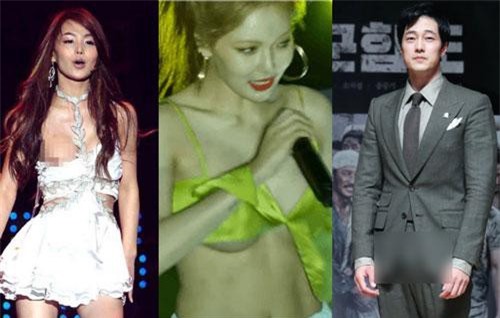 Những màn "lộ hàng" của sao Hàn khiến fan cũng phải xấu hổ thay