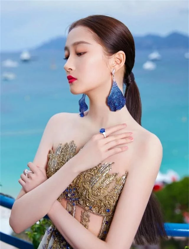 Quan Hiểu Đông đẹp mơ mộng tại Cannes 2019 - 7