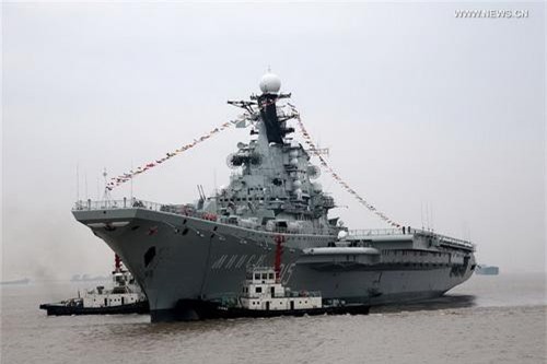 Trung Quốc hoàn thành sửa chữa tàu sân bay trực thăng Minsk mua lại từ Liên Xô