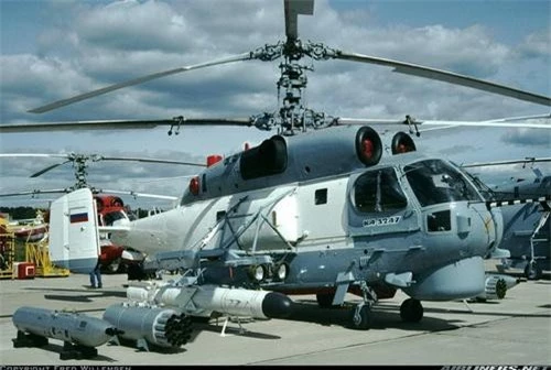 Trực thăng hạm tàu đa dụng Ka-32A7 của Nga