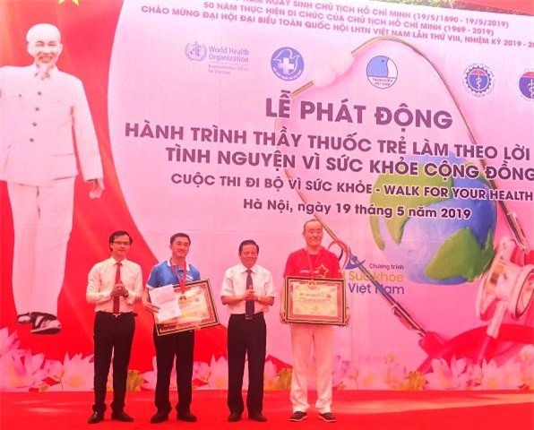 Hành trình Thầy thuốc trẻ làm theo lời Bác, tình nguyện vì sức khỏe công đồng” năm 2019
