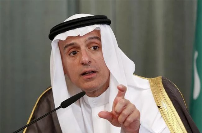 Ngoại trưởng Saudi Arabia Adel al-Jubeir. Ảnh: Reuters.