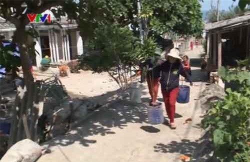Quảng Ngãi: Hàng trăm hộ dân “khốn đốn” vì thiếu nước sinh hoạt
