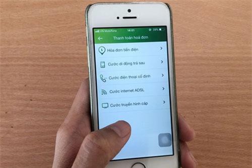 Thanh toán điện tử qua điện thoại di động tăng gần gấp đôi