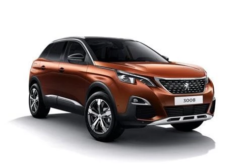 6. Peugeot 3008 (doanh số: 6.416 chiếc).