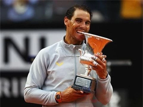 Thắng kịch tính Djokovic, Nadal lên ngôi xứng đáng tại Rome Masters 2019 - Ảnh 6.