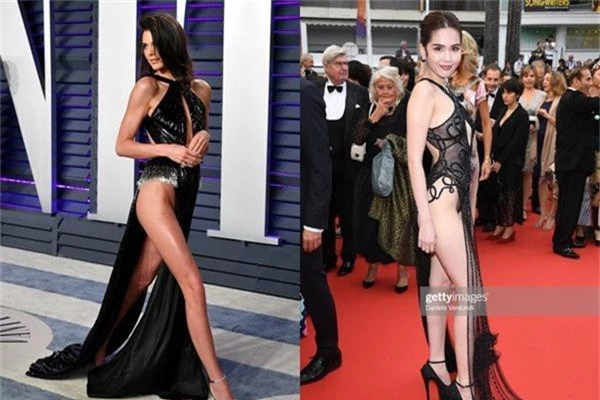 Cũng diện váy hở nguyên vòng 3 nhưng phản ứng của cư dân mạng với Kendall Jenner khác hoàn toàn Ngọc Trinh: Vì đâu nên nỗi? - Ảnh 1.