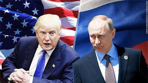 Tổng thống Vladimir Putin và người đồng cấp Mỹ Donald Trump. Ảnh: Getty Images.
