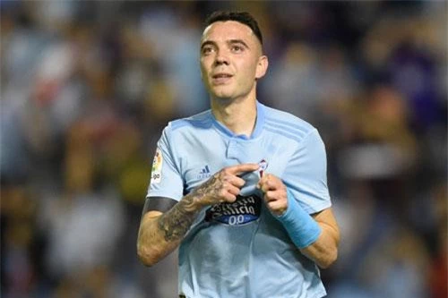 Tiền đạo: Iago Aspas (Celta Vigo).