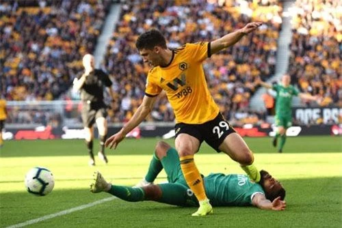 3. Ruben Vinagre (Wolverhampton). Tốc độ cao nhất: 35,20 km/h.