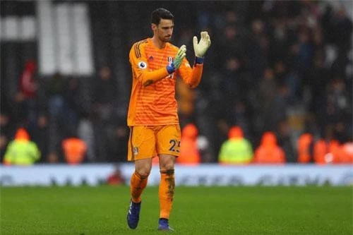 9. Sergio Rico (Fulham) Tốc độ cao nhất: 35,01 km/h