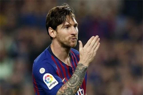 Messi vừa đoạt giải Vua phá lưới La Liga.