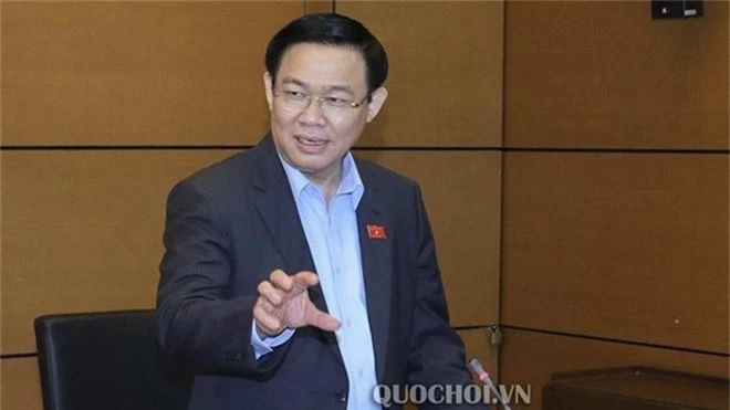 Phó thủ tướng Vương Đình Huệ cho biết sẽ đề nghị kiểm toán toàn bộ báo cáo tài chính EVN và thông tin công khai, minh bạch. Ảnh:Quochoi.vn