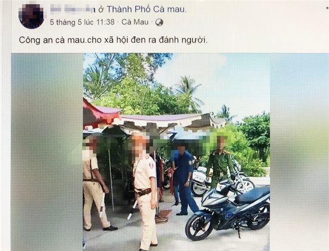 Làm rõ thông tin “công an Cà Mau cho xã hội đen đánh người”