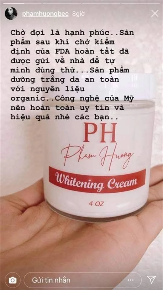 Phạm Hương khoe hình ảnh lọ kem mang tên mình, rục rịch kinh doanh nhưng lại bị vạch trần loạt chi tiết khó hiểu - Ảnh 2.