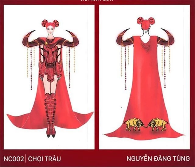 Xích lô, chọi trâu… được thiết kế cho Hoàng Thùy để mang đến Miss Universe 2019? - 3