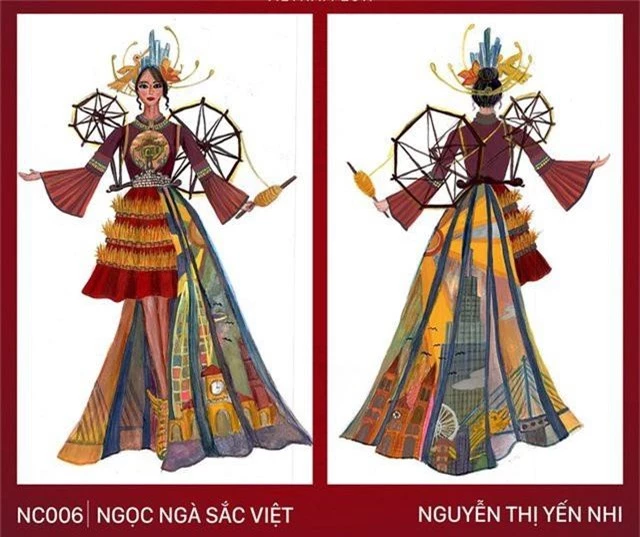 Xích lô, chọi trâu… được thiết kế cho Hoàng Thùy để mang đến Miss Universe 2019? - 7