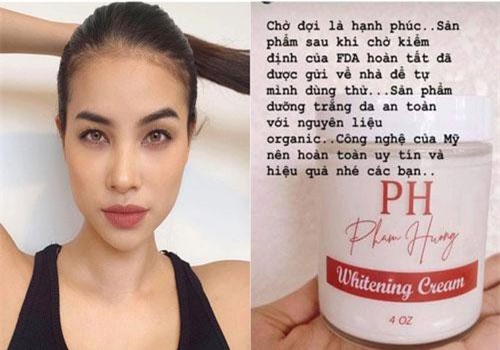 Phạm Hương "khoe" hình ảnh lọ kem mang tên mình, rục rịch kinh doanh nhưng lại bị vạch trần loạt chi tiết khó hiểu