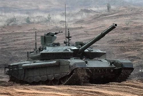 Mẫu thử nghiệm tiền sản xuất của xe tăng chiến đấu chủ lực T-90M Proryv-3