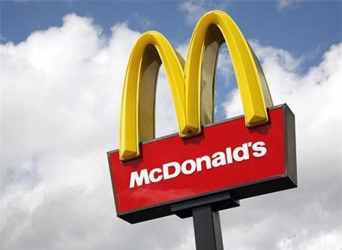 10. McDonald's. Giá trị thương hiệu: 43,8 tỷ USD.