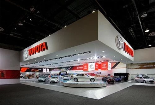 9. Toyota. Giá trị thương hiệu: 44,6 tỷ USD.