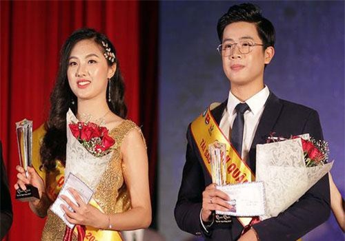 Lộ diện cặp đôi đăng quang Tài sắc Học viện Ngân hàng 2019