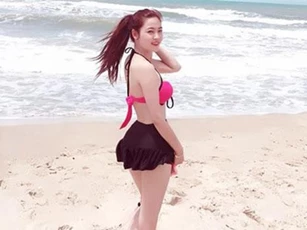 Nhan sắc xinh đẹp của mẹ đơn thân trẻ, khiến nhiều người ghen tị