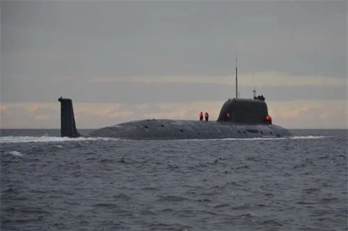 Tàu ngầm tấn công hạt nhân K-561 Kazan lớp Yasen-M của Hải quân Nga