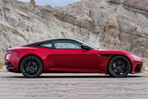 =1. Aston Martin DBS Superleggera (vận tốc tối đa: 340 km/h).