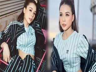 Chán váy vóc gợi cảm, Sam "biến hình" cá tính vẫn tranh thủ khoe vòng eo con kiến